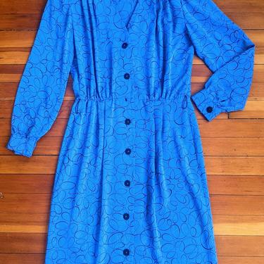 Liz claiborne blue dress best sale