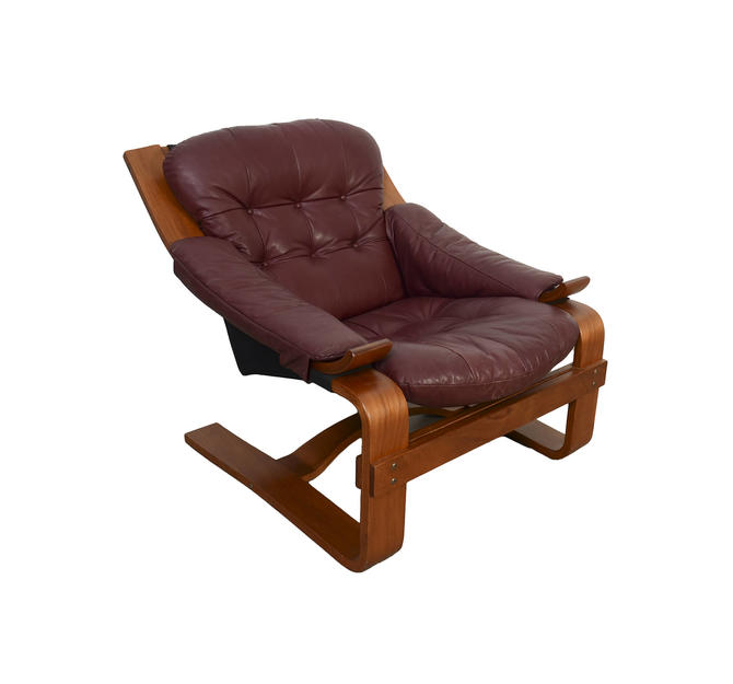 Leather Lounge Chair Bentwood Danish Modern Mid Century Modern By Hearthsidehome From Hearthside Home Of Poolesville Md Attic