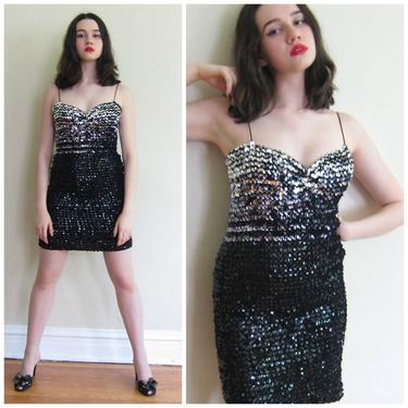 Vintage 1980s 1990s Sequined Party Dress / 80s 90s | RareJule Vintage -  Chicago, IL | ATTIC