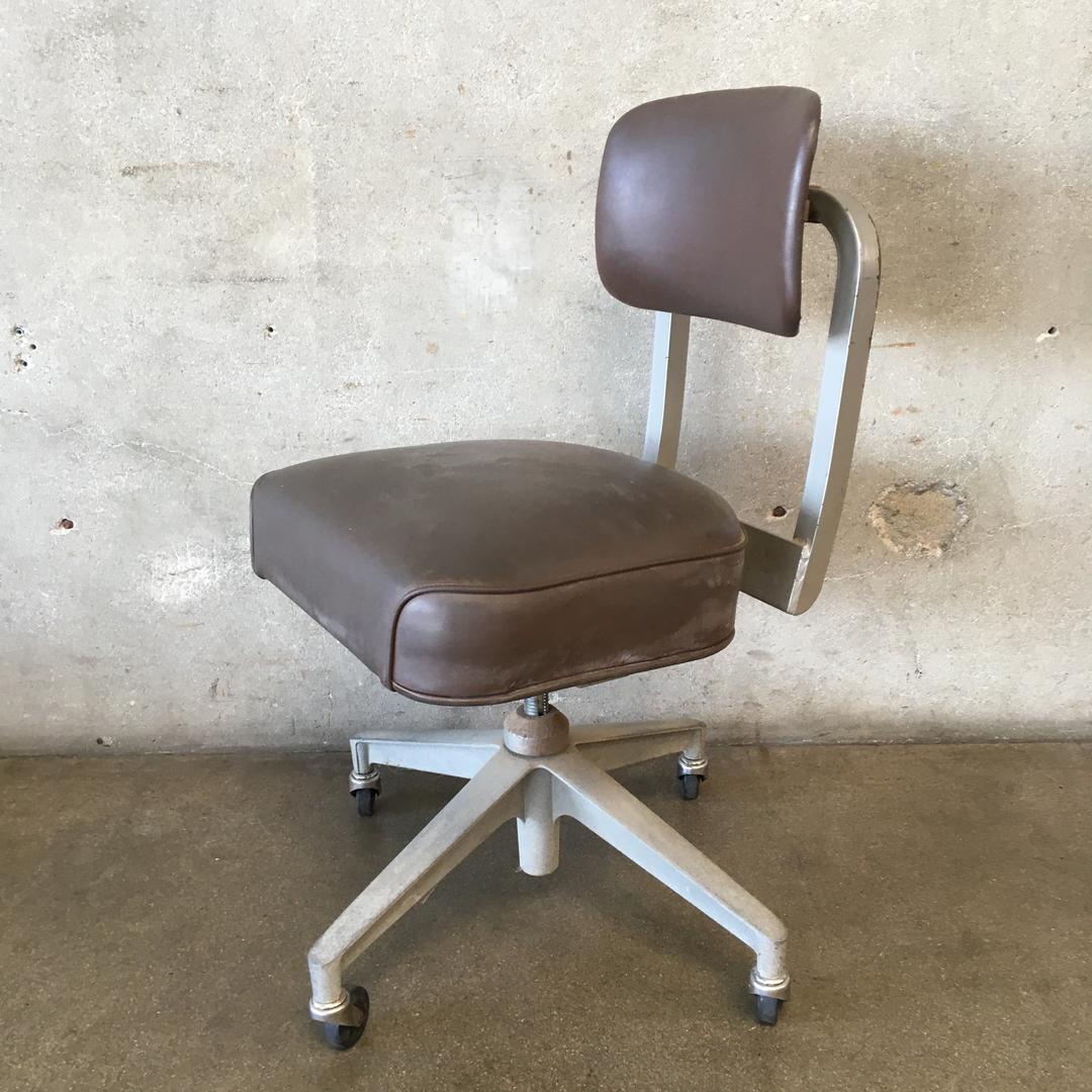 Vintage tanker desk online chair