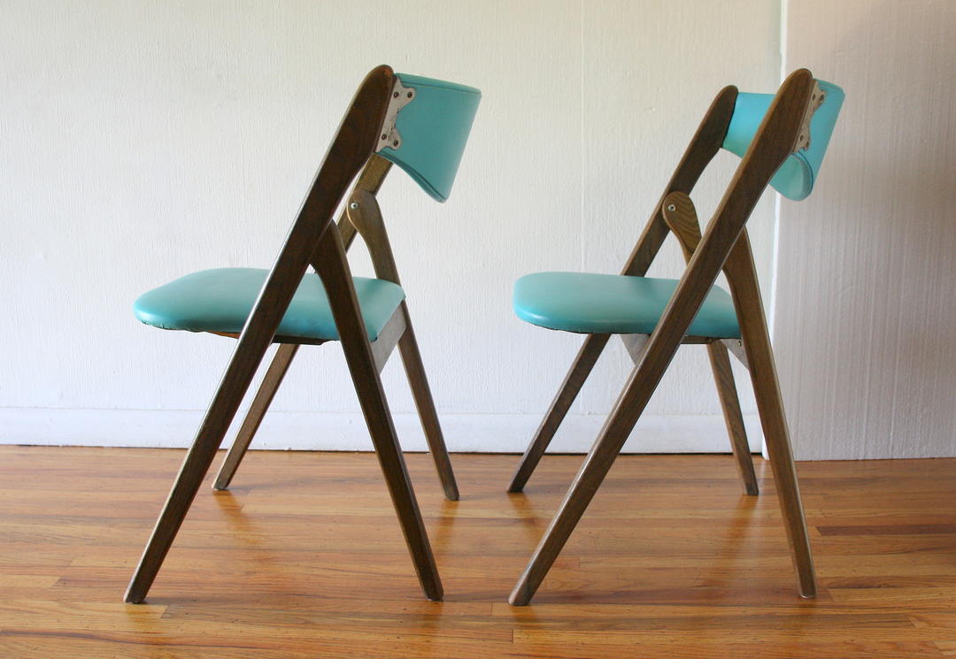 Mid Century Modern Norquist Coronet Folding Chair Norquist Coronet