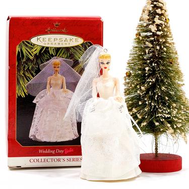 VINTAGE: 1997 - Hallmark Keepsake "Wedding Day Barbie" Ornament in Box - Barbie Ornament - SKU Tub-27-00030697 