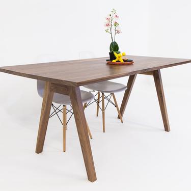Black Walnut Dining Table, Small Dining Table , &quot;The Sputnik&quot; 