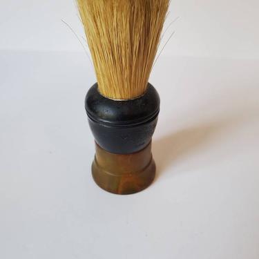 Vintage men's shaving brush with bakelite handle by Ever Ready sterilized, 1950's 
