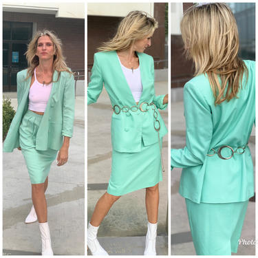 80s pencil skirt discount suit