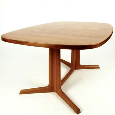 Large Oval Teak Dining Table by Niels O. Moller for Gudme