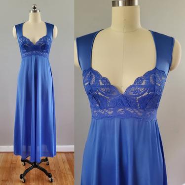 1980's Olga Nightgown with Lace Bodice 80s Lingerie 80 | Hey Sailor Nice  Vintage - Atlanta, GA | ATTIC