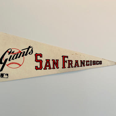 Vintage San Francisco Giants MLB Baseball Pennant 