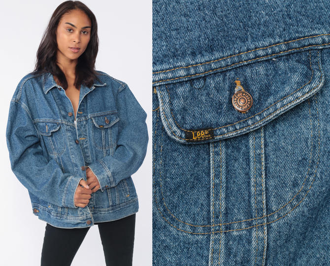 1980s jean jacket best sale