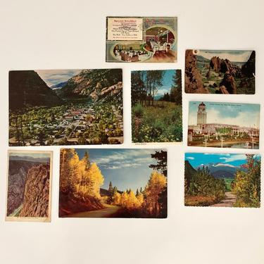 Vintage Colorado Postcards- Lot of 8 