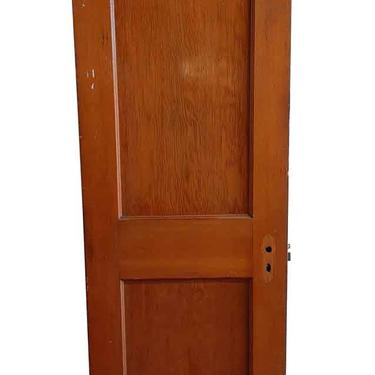 Vintage 2 Panel Wooden Passage Door 70.25 x 23.75