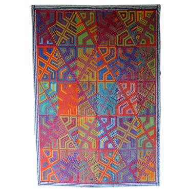 Niels Nedergaard ‘Infinity’ for Ege Axminster Rug or Wall Tapestry, 1984