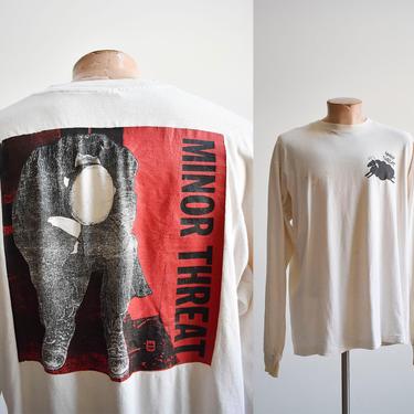Longsleeve 90s Minor Threat Tshirt | Milk & Ice | Baltimore, MD