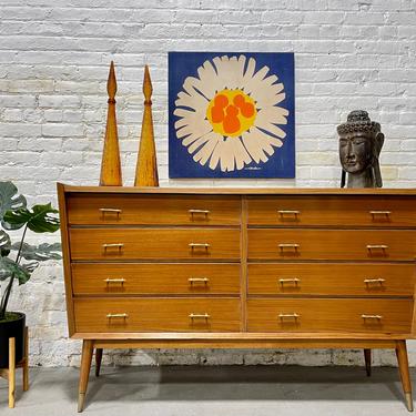 FRENCH Mid Century Modern Asymmetrical CREDENZA / DRESSER, c. 1960's 