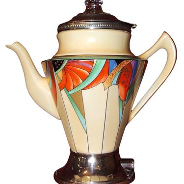 Modernistic Art Deco  Coffee Pot by Royal Rochester