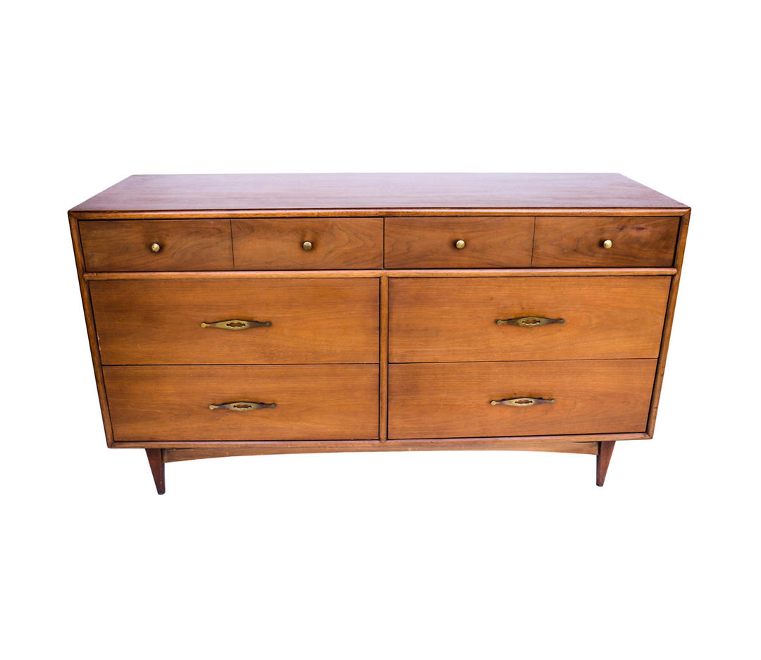 MidCentury Modern Kent Coffey "Sceptre" Six Drawer Dresser Mary Kay's Furniture Baltimore, MD