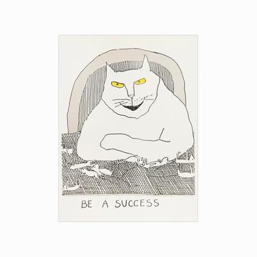 1990 Kay Burford Postcard &quot;Be a Success&quot; 