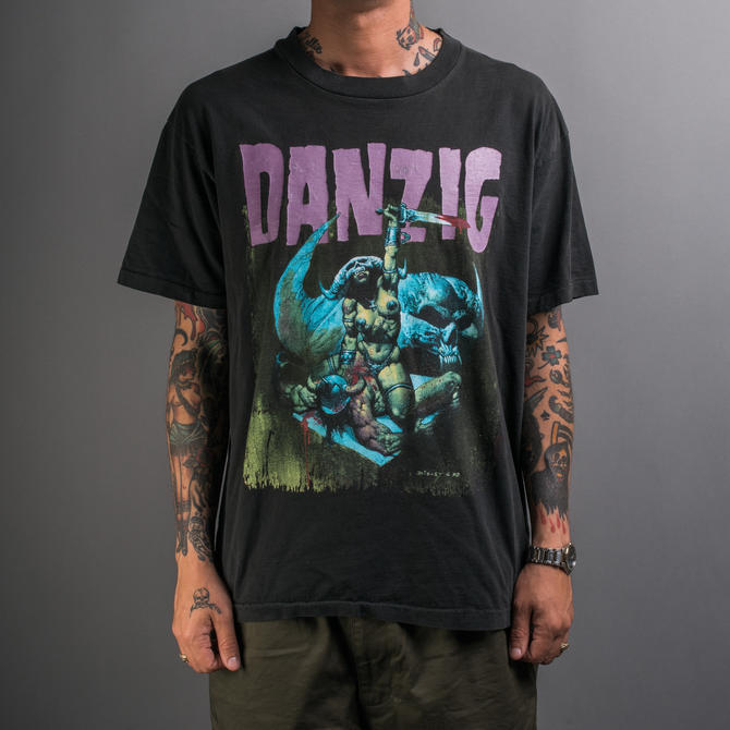 Vintage 1993 Danzig How The Gods Kill Tour T-Shirt | Mills Vintage