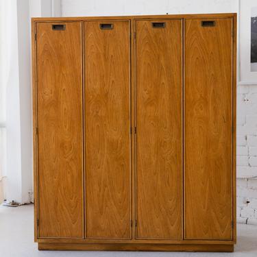 Pecan Armoire Cabinet