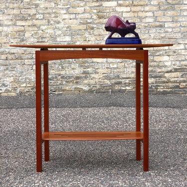 Made In Minnesota: Modern Mahogany + Cherry Console Table 