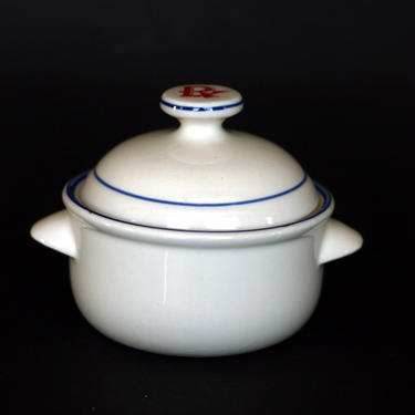vintage Rubicon get well bowl with lid 
