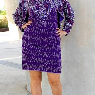 Vintage 1990s NWT Scala Purple Dress & Jacket Set, | Mezcal + Leather - San  Antonio, TX | ATTIC