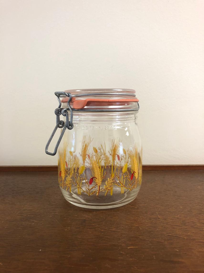 Arc of France Wheat Glass Canister 2024 Set of 5