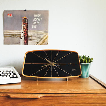 Mid Century Mantle Clock by Welby - Made in Germany 