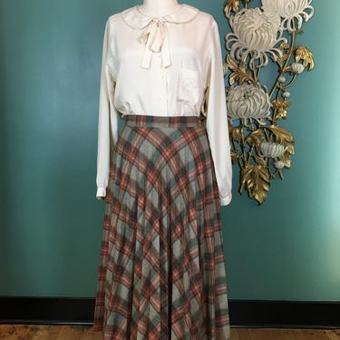 1970s shop flared skirt