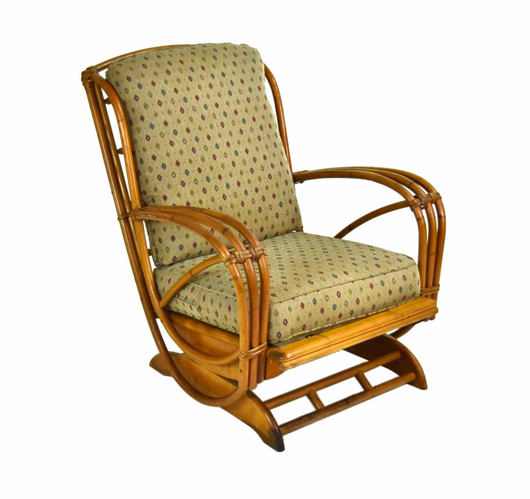 Heywood wakefield rattan discount chair