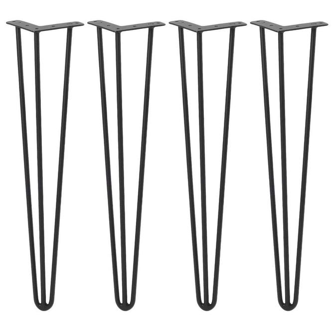 Free Shipping Set Of 4 Hairpin Legs Diy Hairpin Table Legs Desk Legs Mid Century Modern Hairpin Legs Modern Coffee Table Chair Legs By