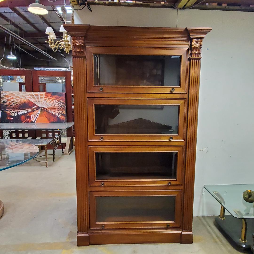 Large Barrister Style Bookcase by Hooker Furniture Community Forklift