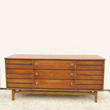 Mid Century Lowboy Dresser by Stanley Furniture