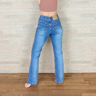Levi's 517 Mid Rise Stretch Bootcut Jeans / Size 26 27 