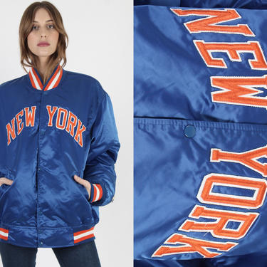 Vintage Mighty Mac NBA New York Knicks Jacket Blue (M) – Chop Suey Official