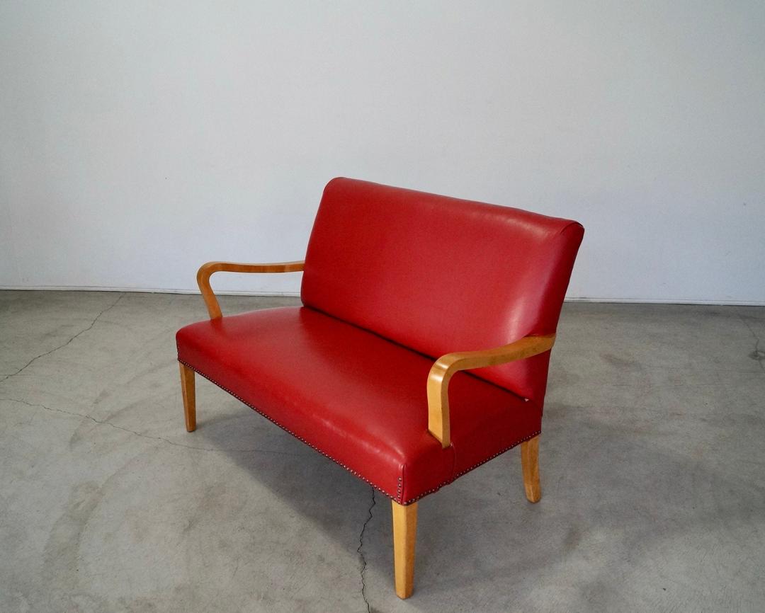 Midcentury Modern Settee Sofa Cyclic Furniture Burbank, CA