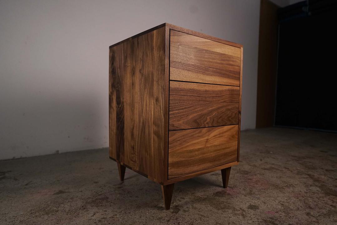 Chest of Drawers, 3 Drawers, Highboy Dresser, Solid Wood, Solid