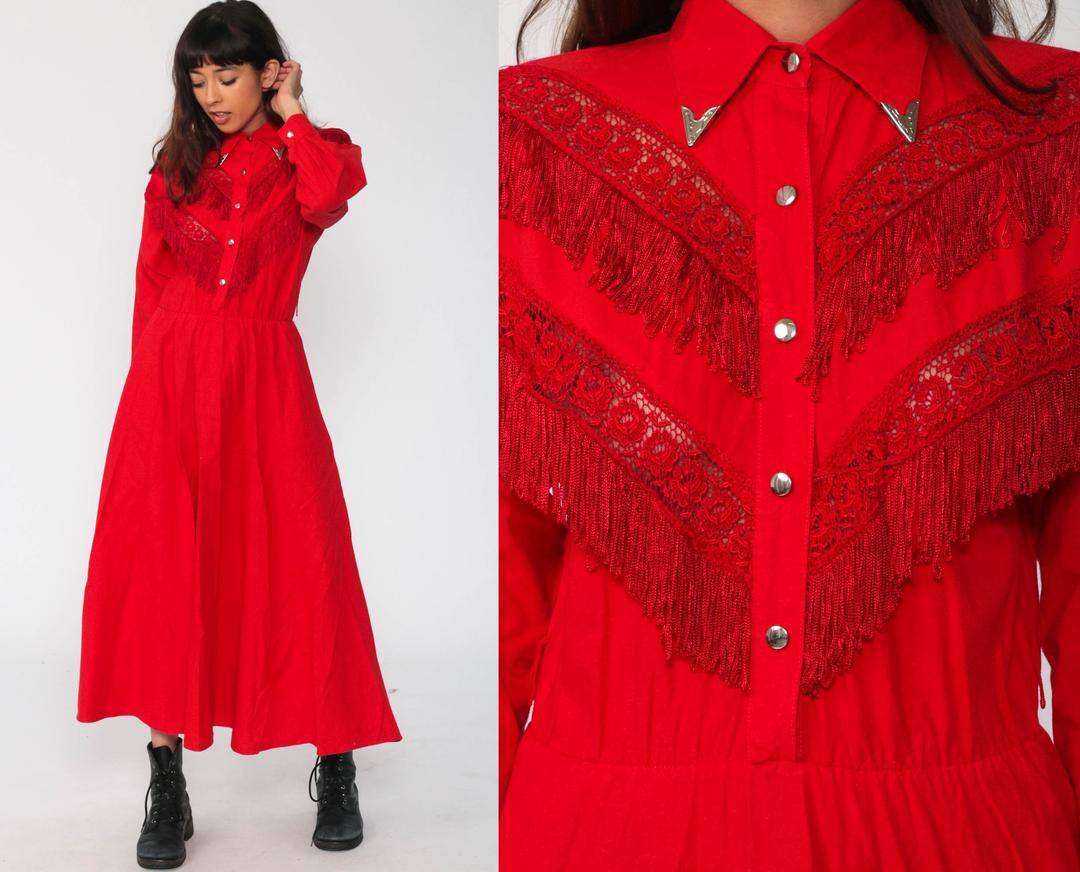 Fringe cowgirl outlet dress