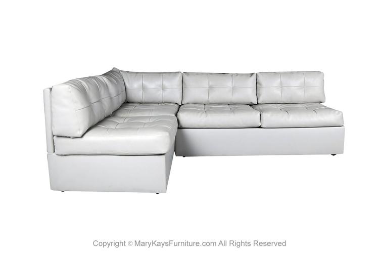 Mid Century Sectional Sofa by Preview Vladimir Kagan Style 