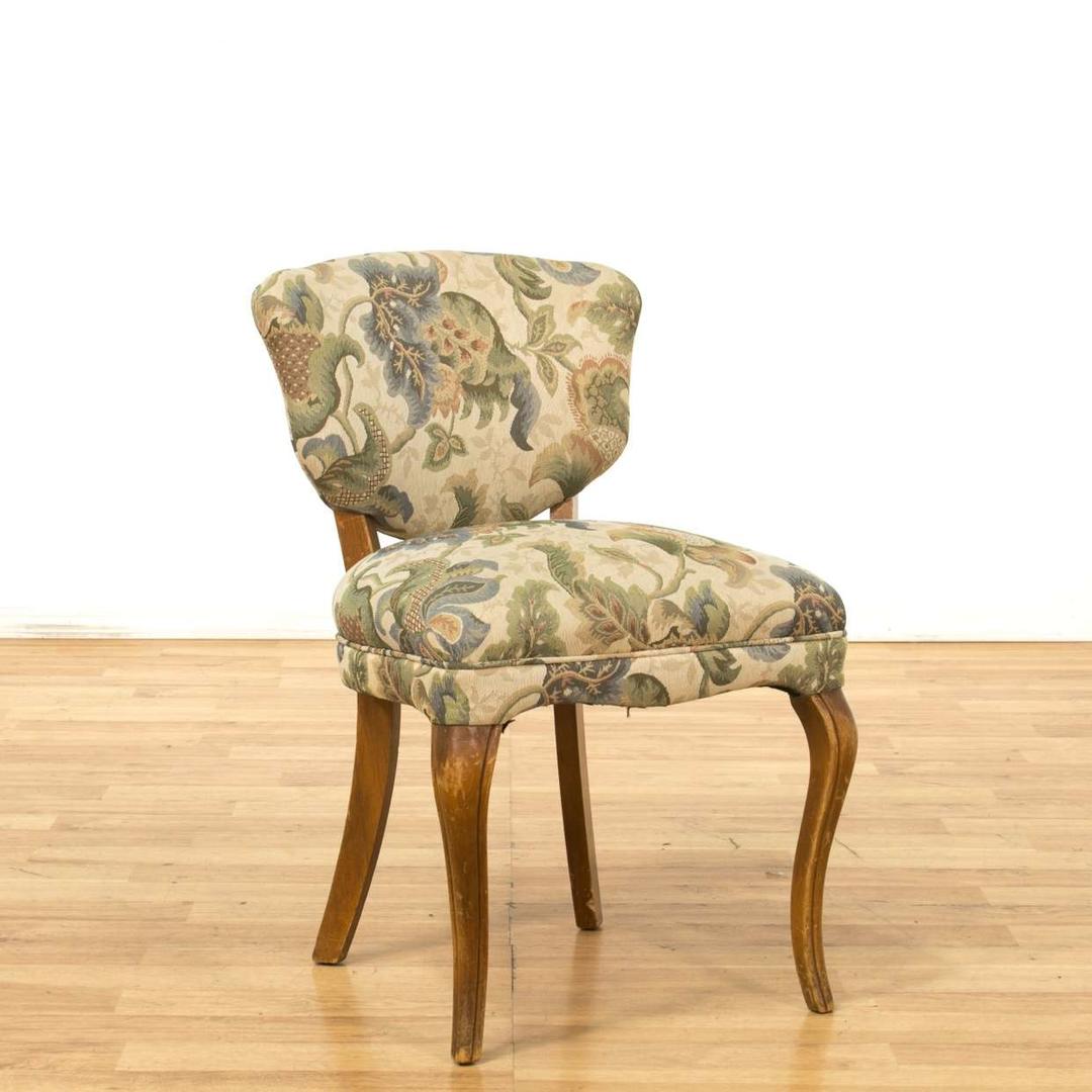 Wood Frame Accent Chair W/ Leaf Upholstery Loveseat (Los Angeles) Vernon, CA