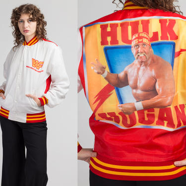 Vintage 1990 WWF Hulk Hogan Wrestling Jacket hotsell