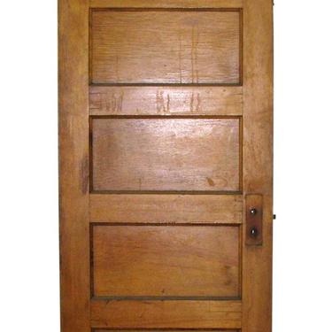 Vintage 5 Pane Wood Passage Door 83.375 x 29.875