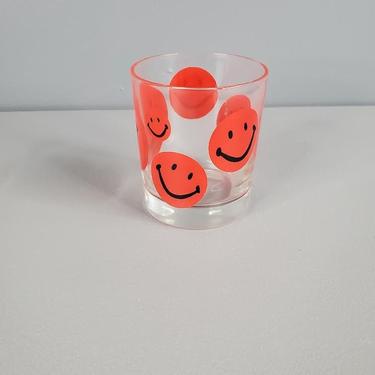 Smiley Face Drinking Glass 