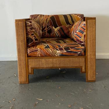 Danville woven Club chair