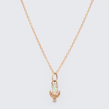 Opal &amp; Diamond Lvna Necklace