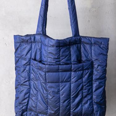 Blue Puffer Bag