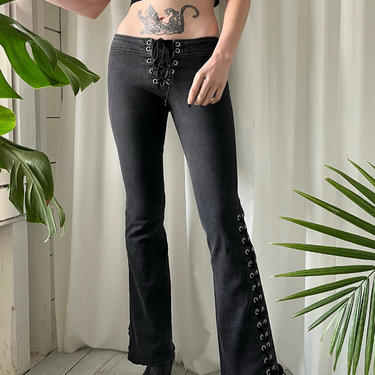 Vintage lip service low rise store flare jeans