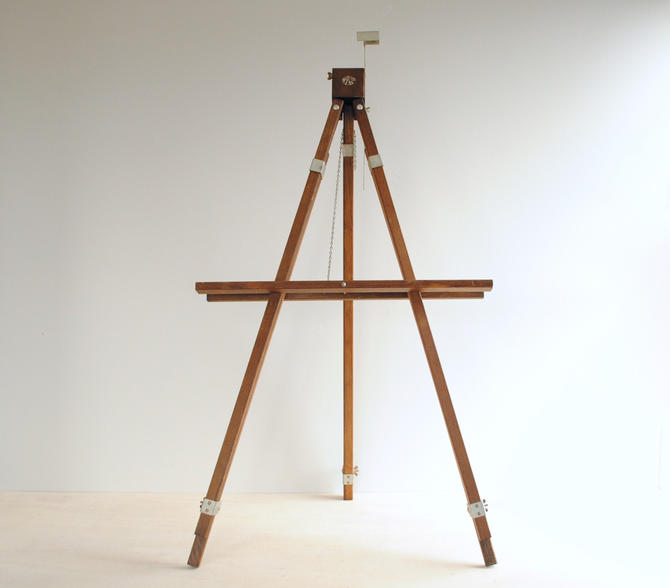 Vintage 1976 Wood Artist Easel