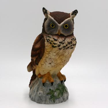 vintage bisque owl Andrea by Sadek made in Japan 