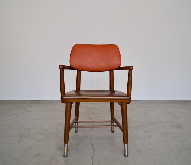 Rad 1950 39 S Mid Century Modern Arm Chair Refinished